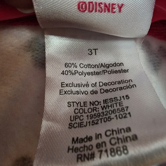 Disney Minnie Mouse Poncho (18-24 months) and Minnie Mouse Jacket (3T) - Picture 6 of 10